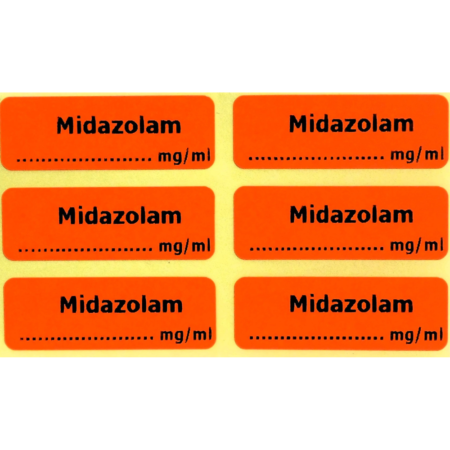 Midazolam label