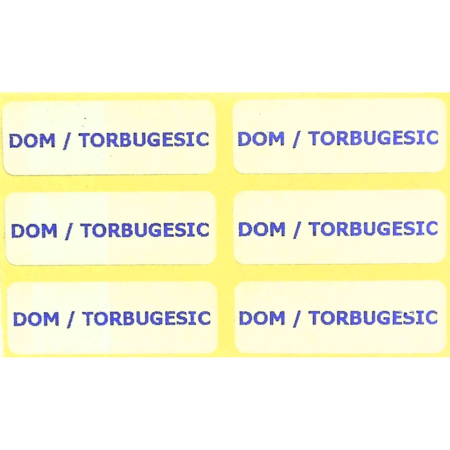 Dom Torbugesic label