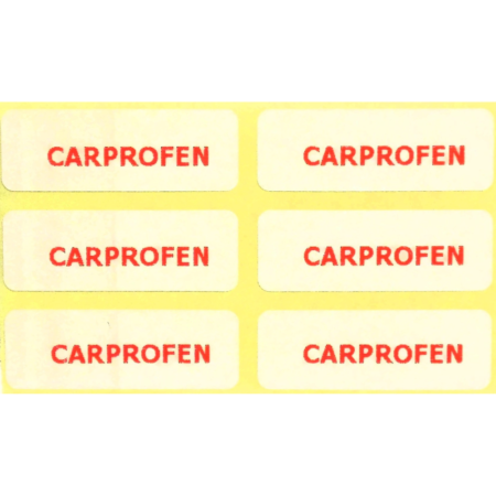 Carprofen label