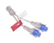 Needle free moduconn y connector