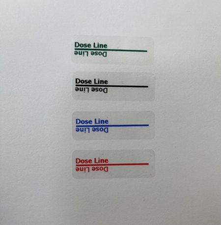 Clear label options