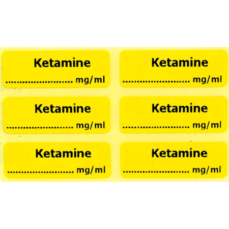 Ketamine Labels