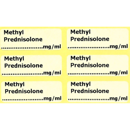 Methyl Prednisolone Labels