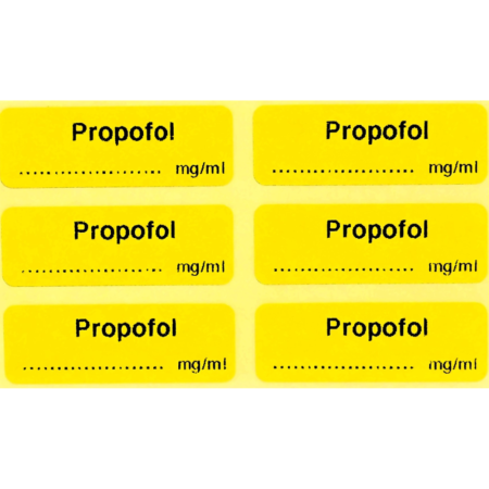 Propofol Labels