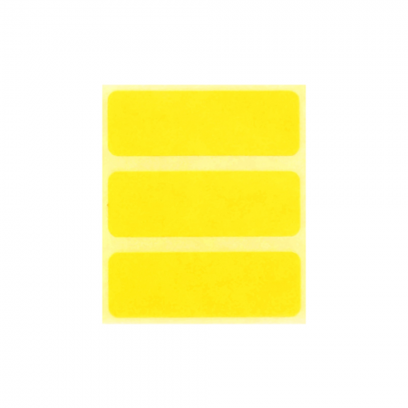 Blank Yellow Syringe Labels (Box of 400)