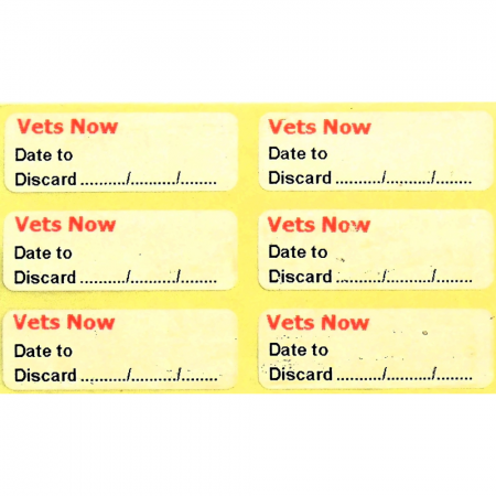 Vets Now Syringe Labels