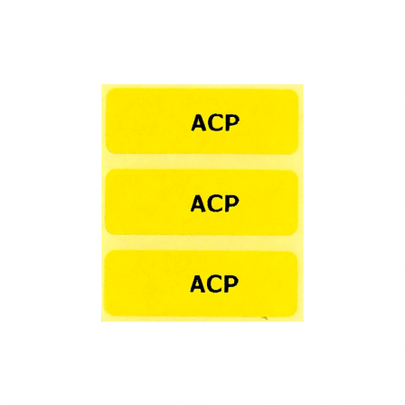 ACP Syringe Labels