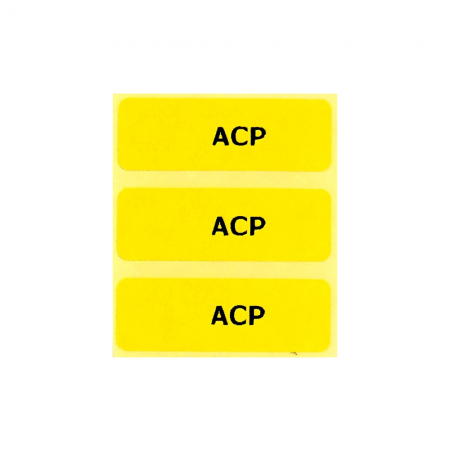 ACP Syringe Labels (Box of 400)