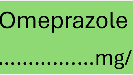 OMEPRAZOLE Label