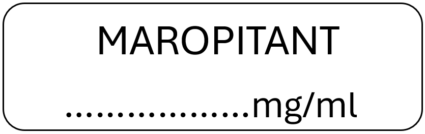 Syringe Labels: MAROPITANT (Box of 400)