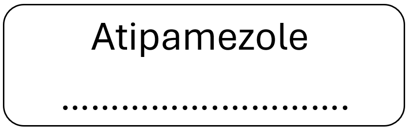 Syringe Label; Atipamezole, White with black text (Box of 400)