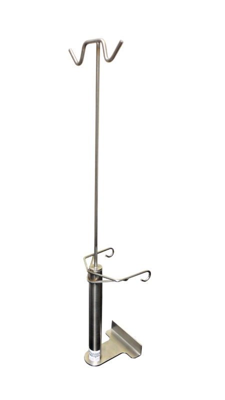 Kennel clamp with riser rod and long arms   kc3014