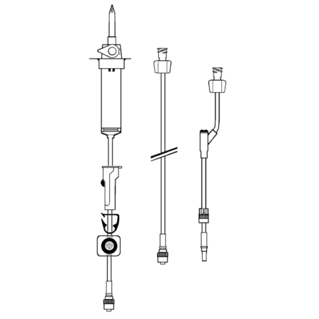 Supreme moduflo infusion line