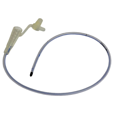 Silicone feeding tube