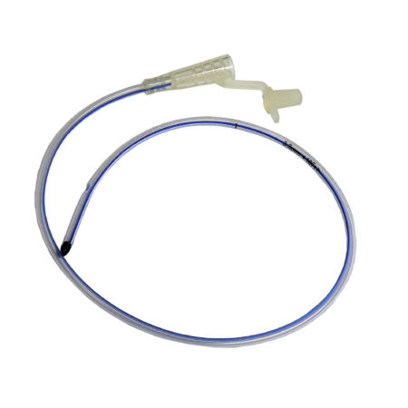 Blue Silicone Feeding Tube