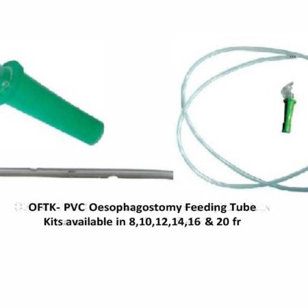Oesophagostomy feeding tube kit; 8Fr; 105 cm, adjustable