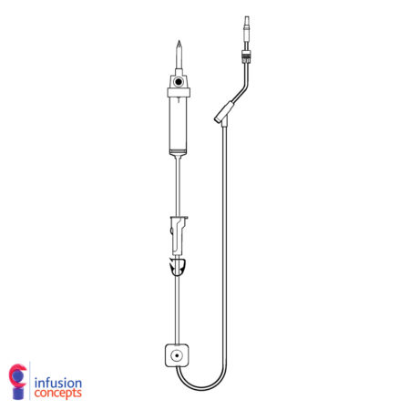 Optima60 infusion line